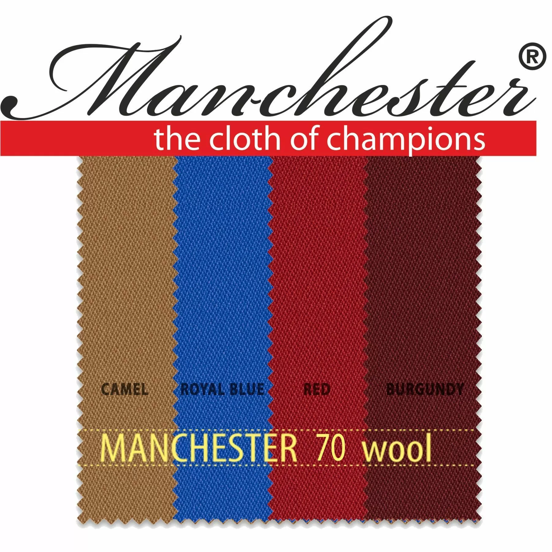 Manchester 70 Competition — представляем линейку сукна в новом цвете!