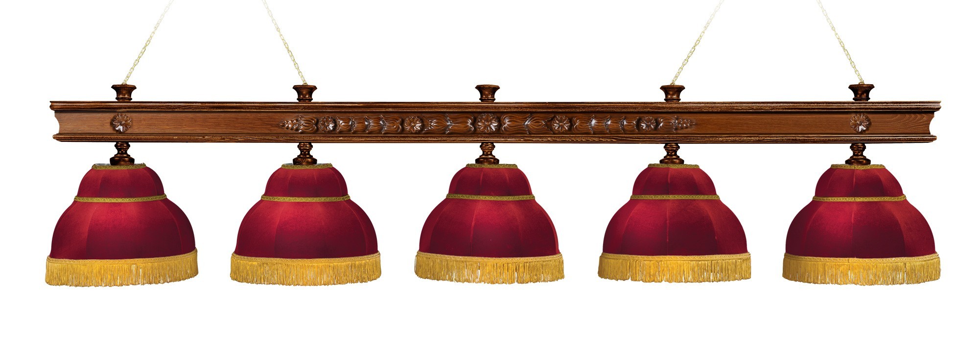 Лампа "Ампир" 5пл. ясень