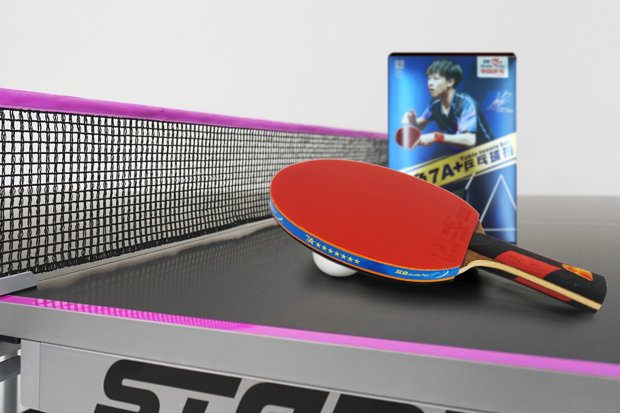 Ракетка с чехлом для н/т Double Fish (7A+ серия)