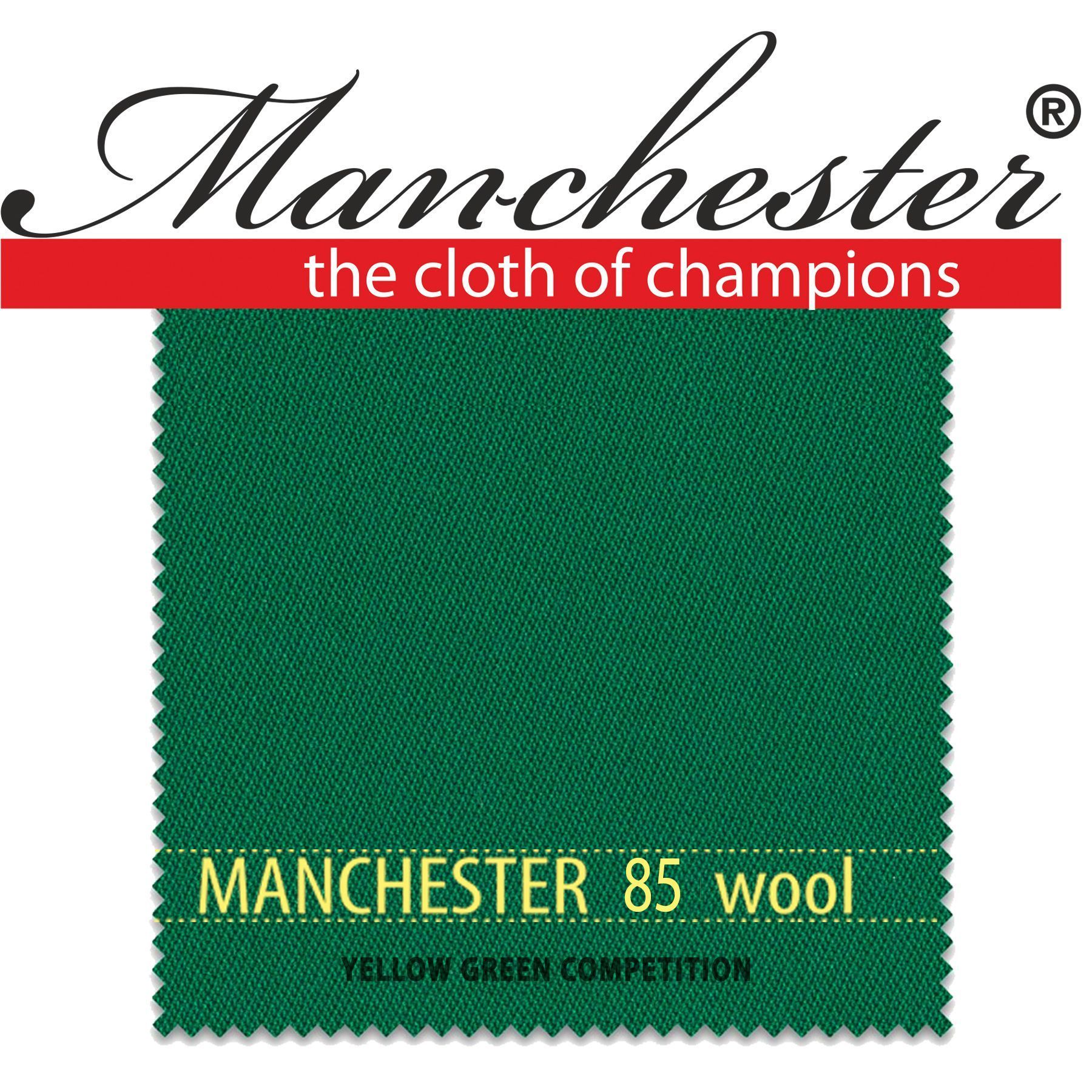 Сукно Manchester 85 Yellow Green Competition — новинка каталога Фабрики «Старт»!