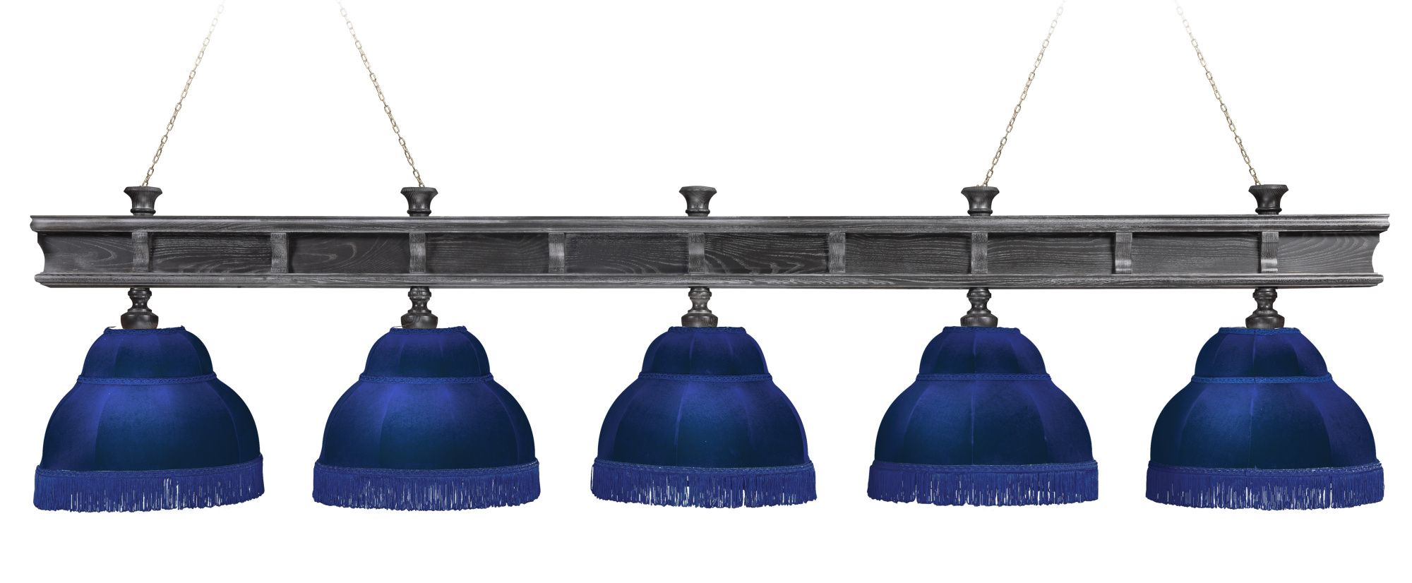 Лампа "Президент Сильвер" 5пл. ясень