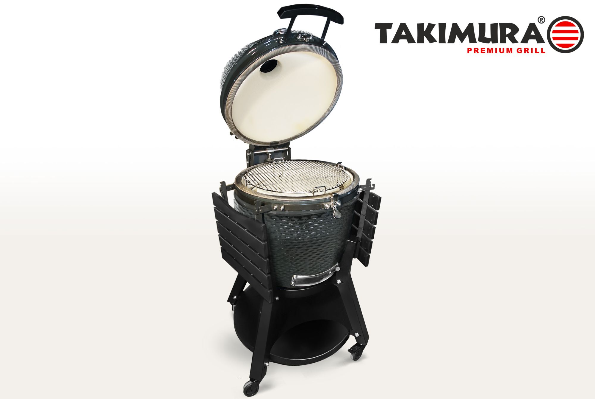 Керамический гриль Takimura 24 дюйма (графит)