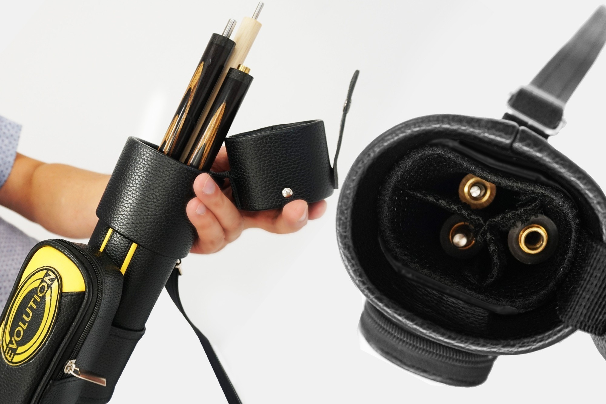 Тубус на 3-х составной кий "Evolution CLUB" (1 карман)