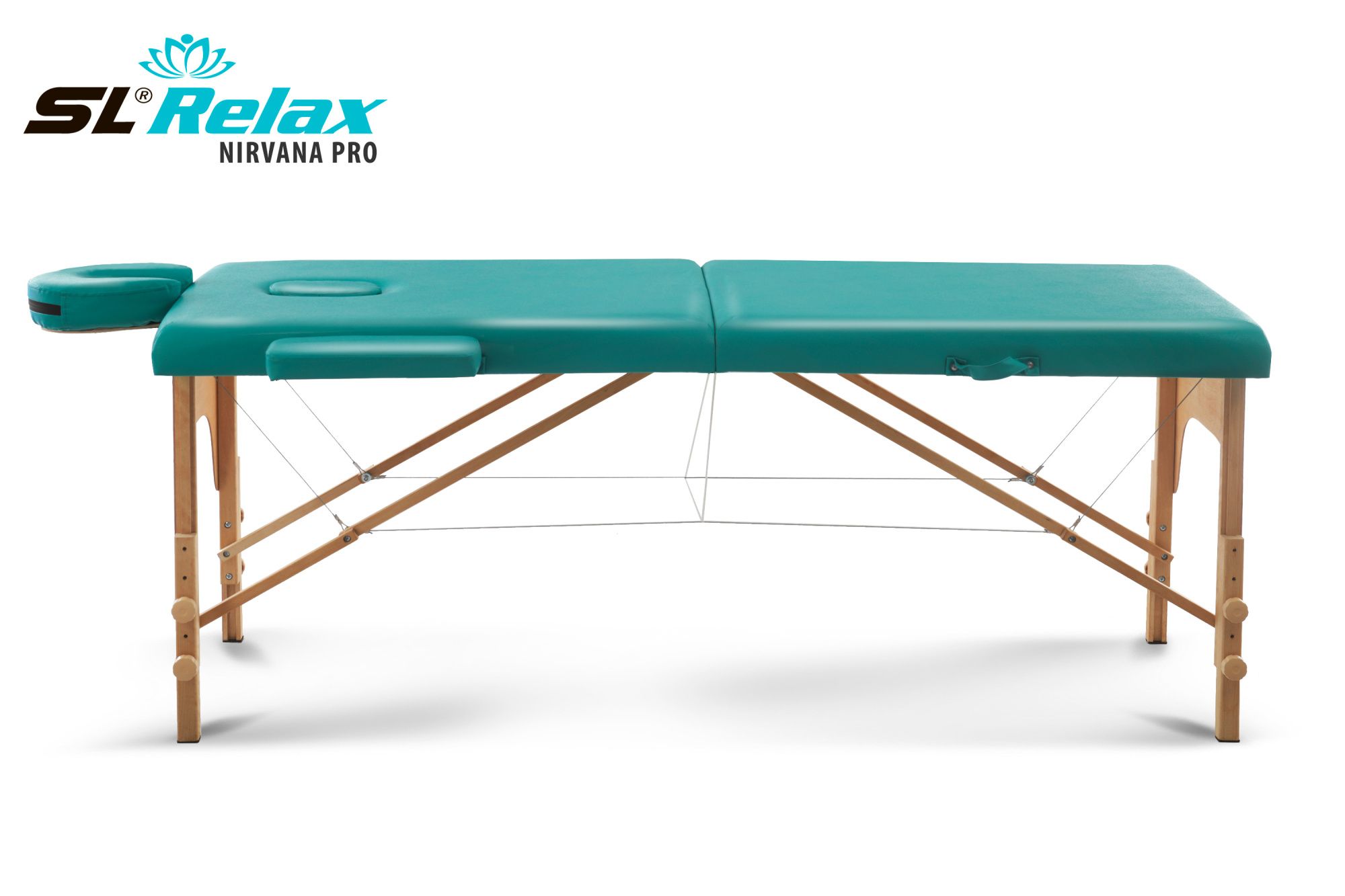 Массажный стол Relax Nirvana Pro бирюзовая кожа
