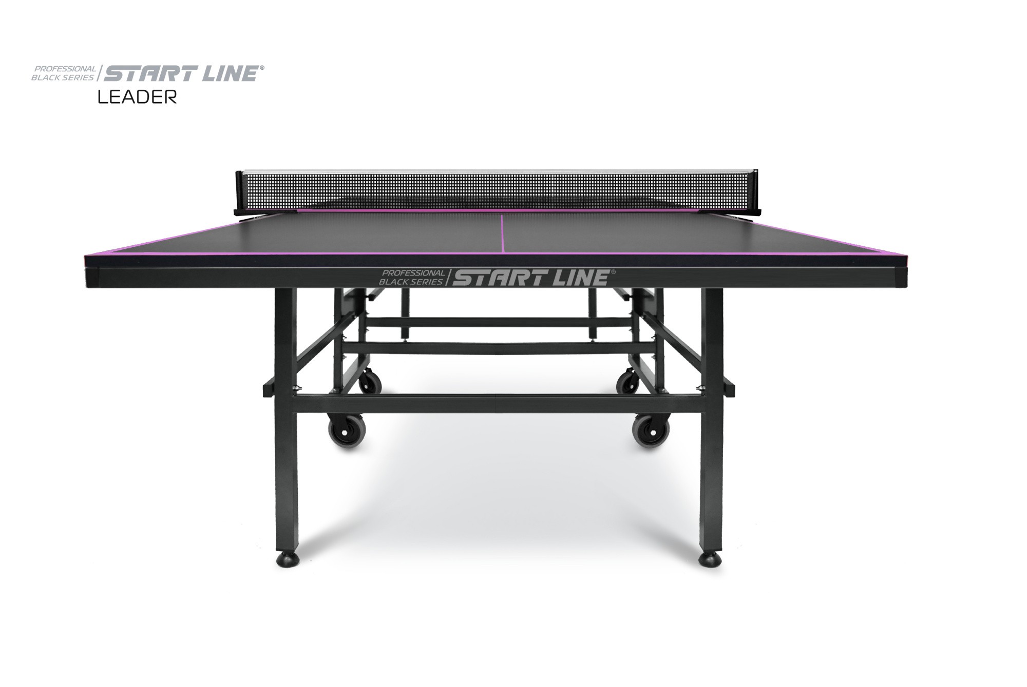 Стол теннисный Leader Black