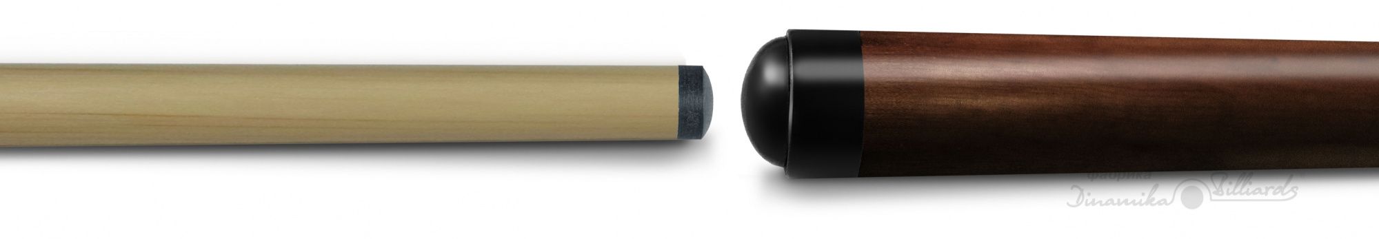 1-6-Пул Кий "Звездочка" 1 РС, турняк-граб,цвет эбен