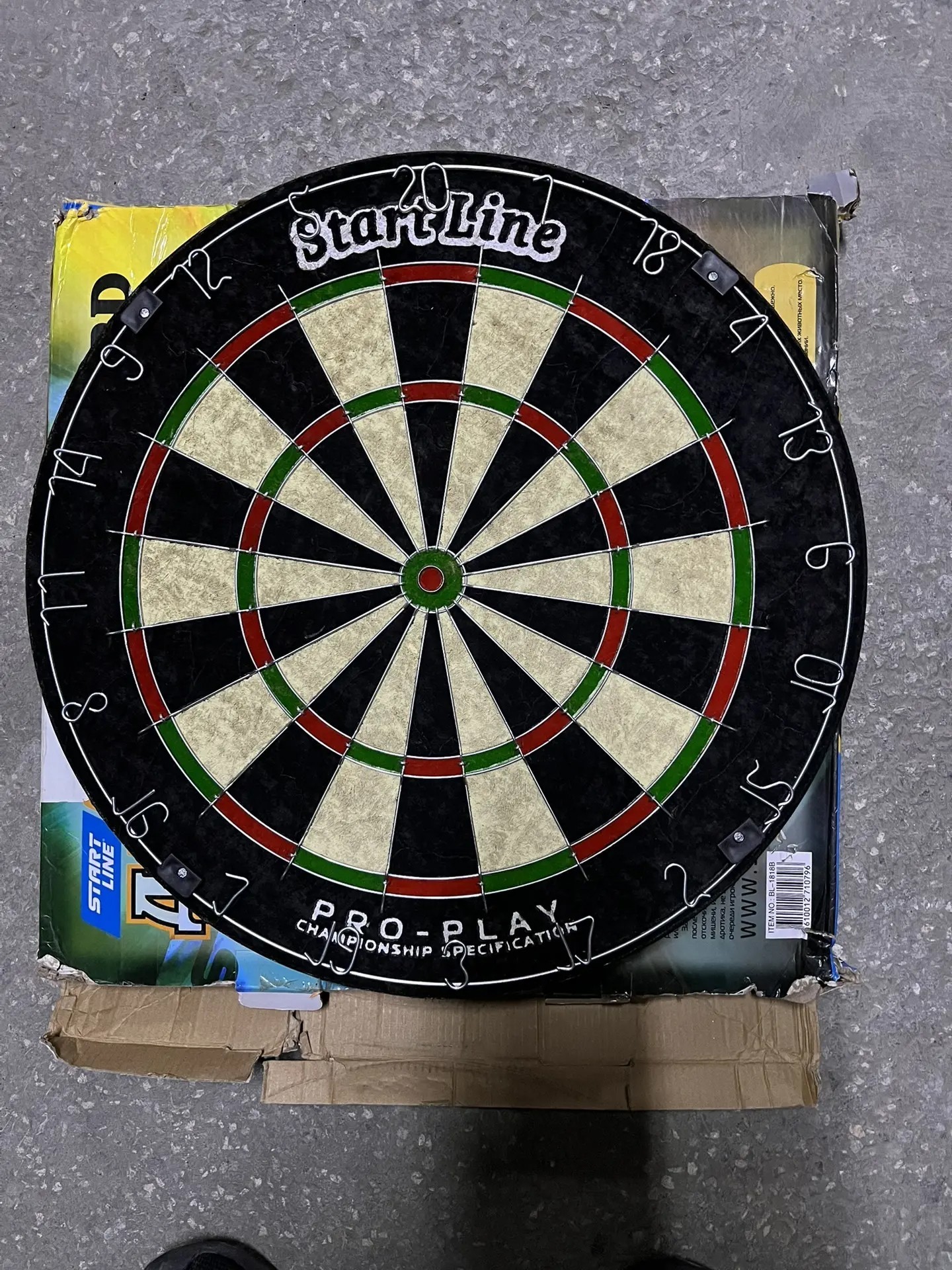 Комплект для игры в дартс StartLine Play PRO-Play УЦЕНКА №122