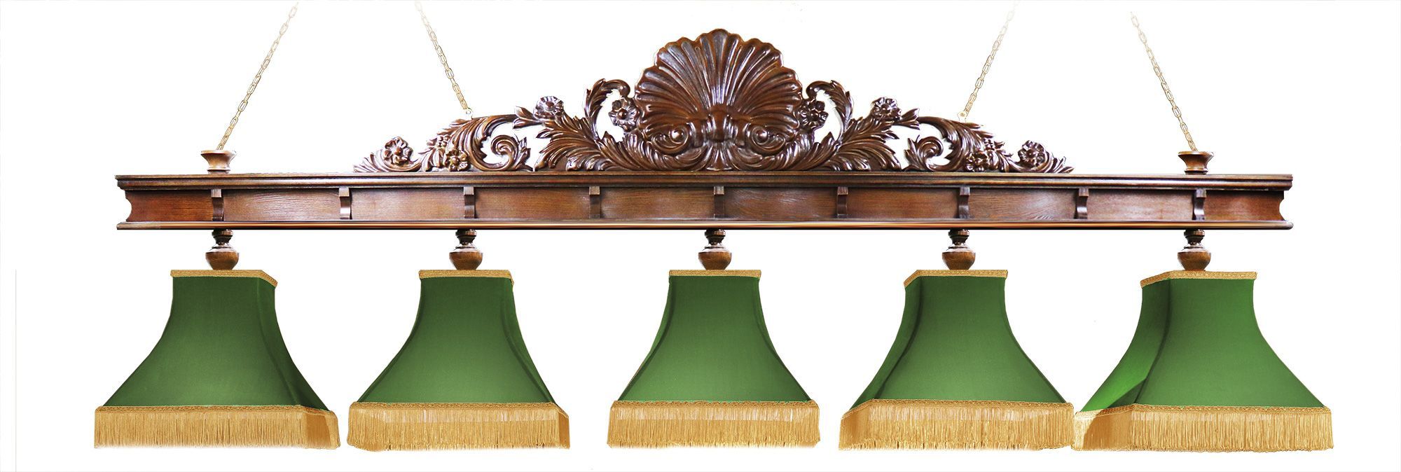 Лампа "Морская" 5пл. ясень