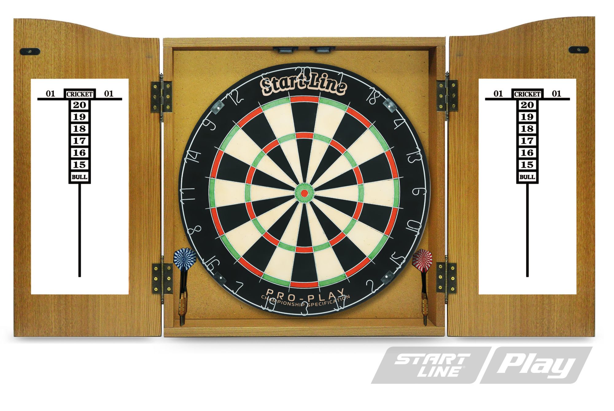 Кабинет для дартса фигурный