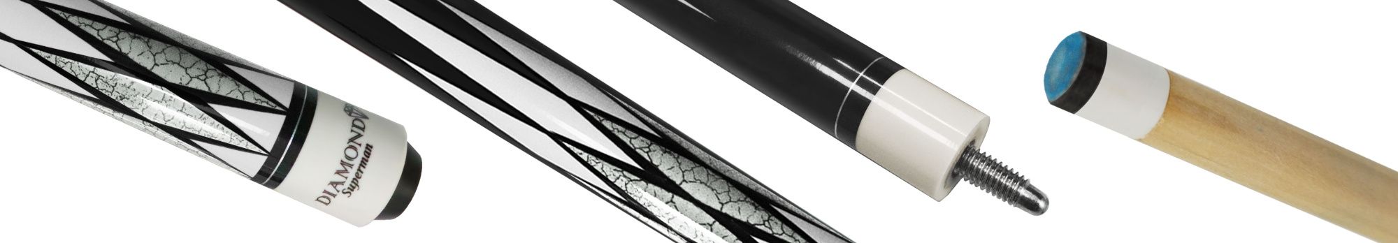 Кий Startbilliards Пул Береза белый бриллиант 2РС 145 см.