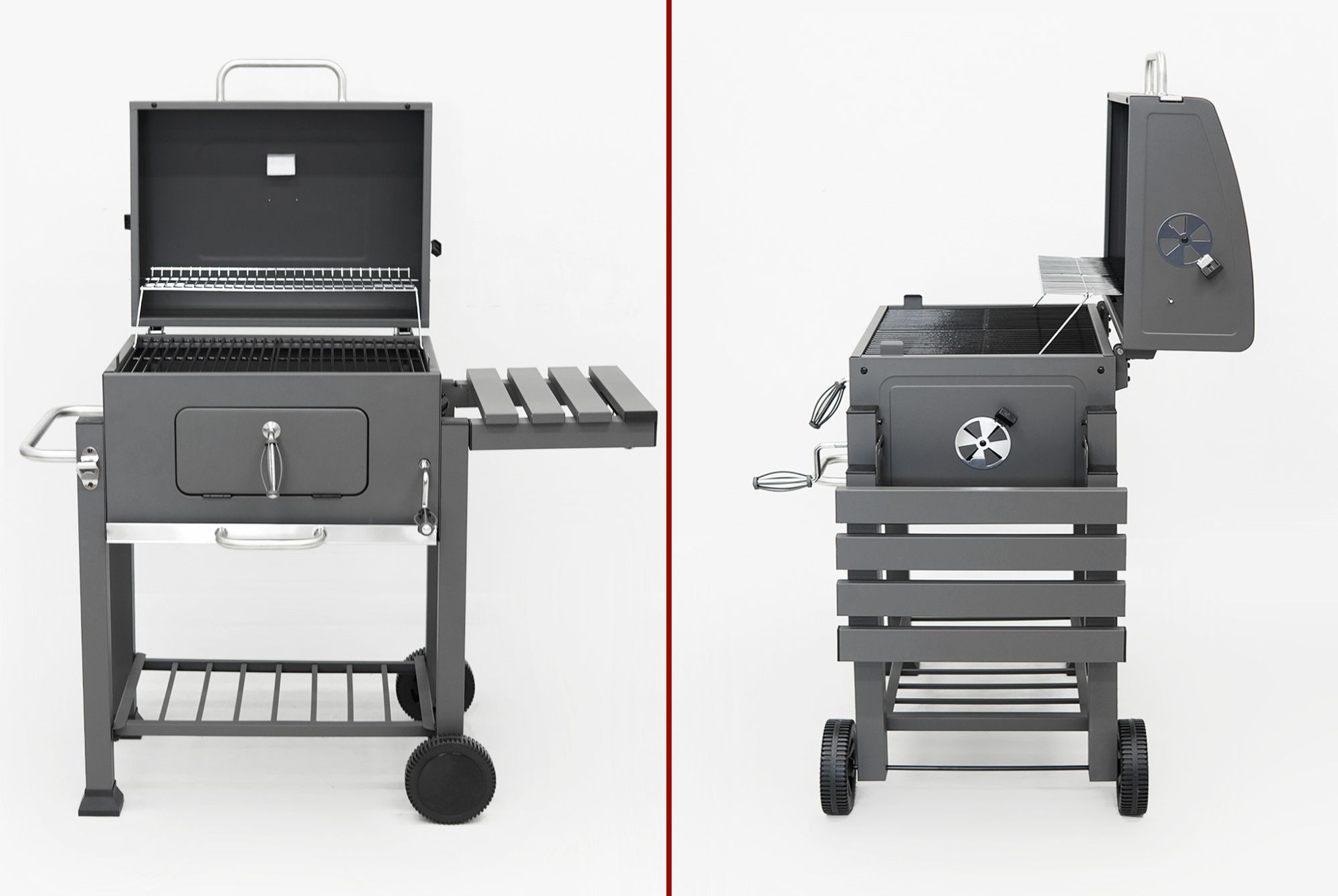 Прямоугольный угольный гриль LOCKER