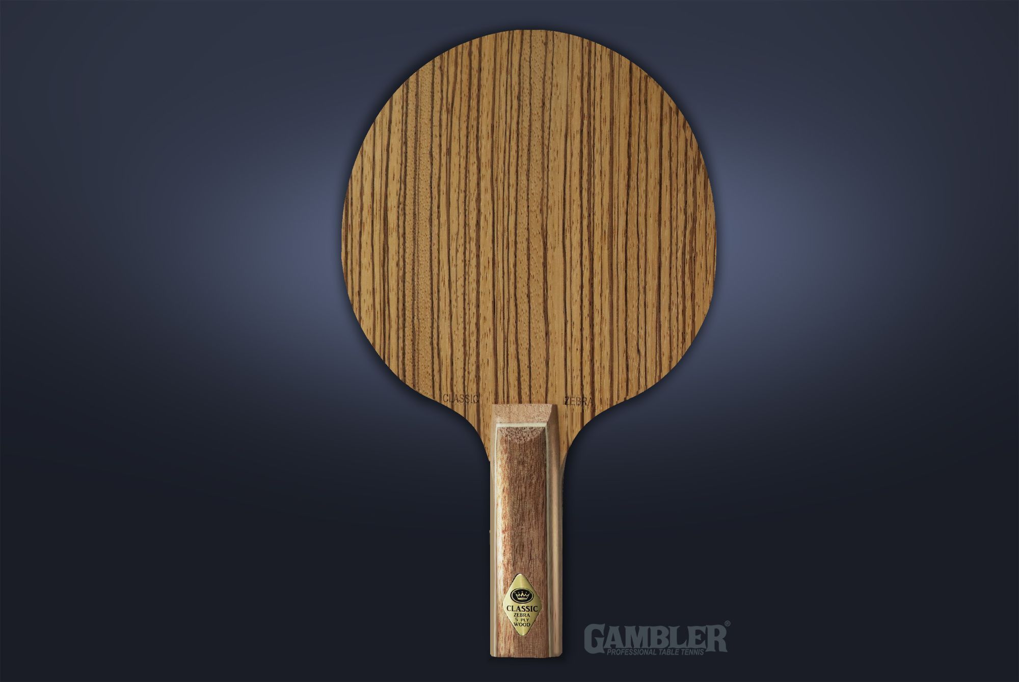 Основание GAMBLER ZEBRAWOOD CLASSIC OVERSIZE STRAIGHT