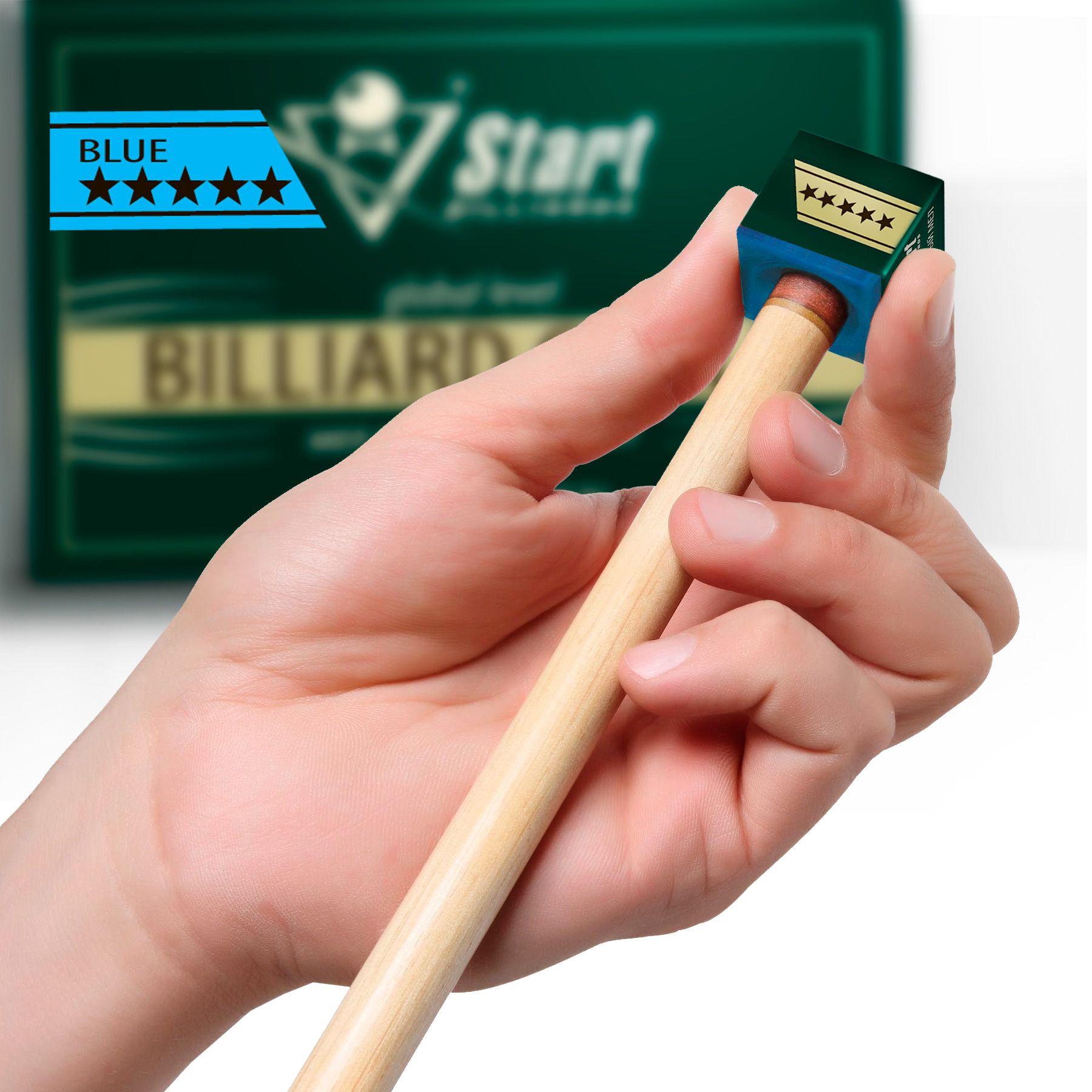 Мел Startbilliards 5 звезд синий (144шт)