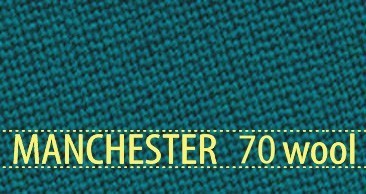 Сукно "Manchester 70 Blue green competition" ш2.0м