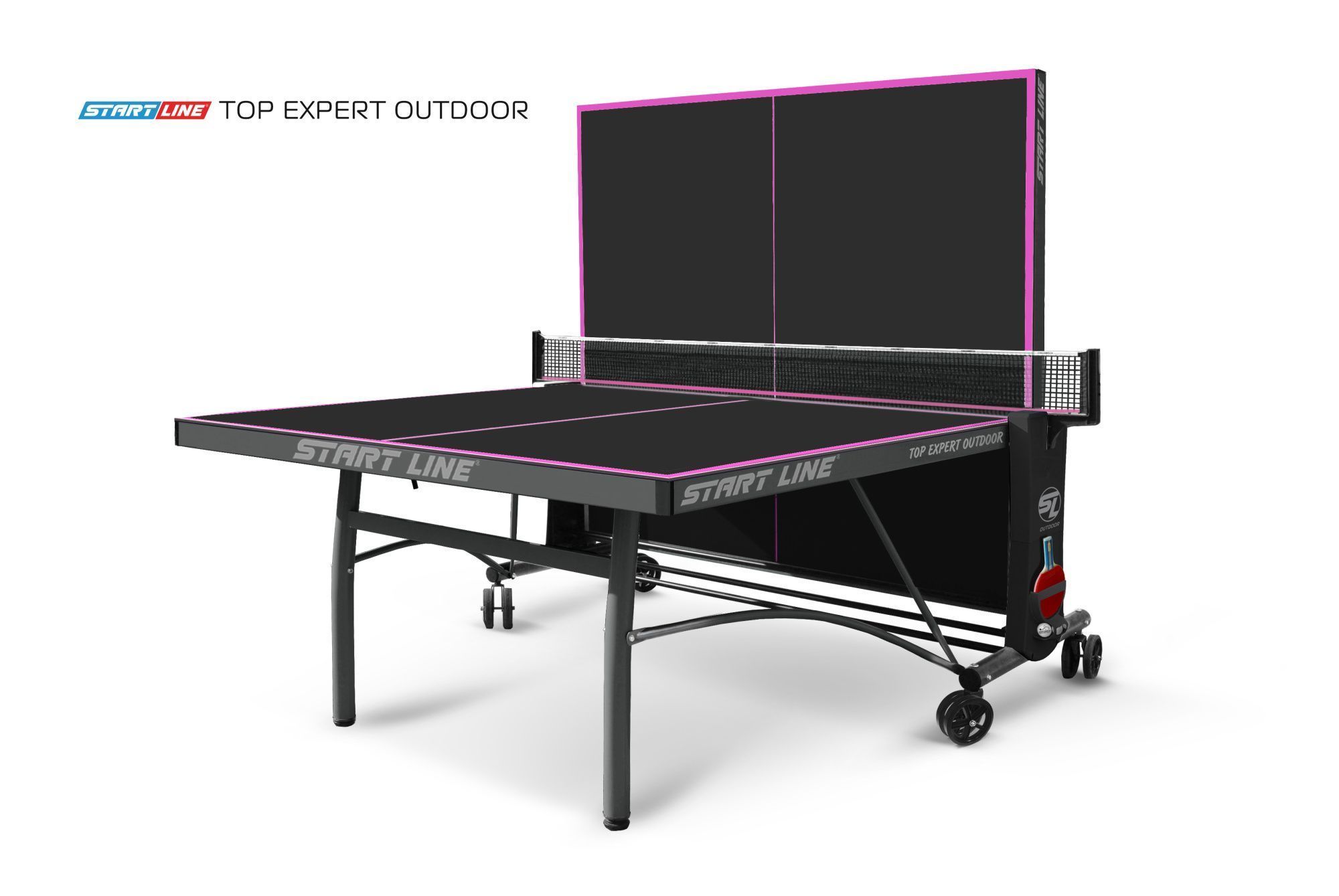 Стол теннисный Top Expert 6 Всепогодный Black