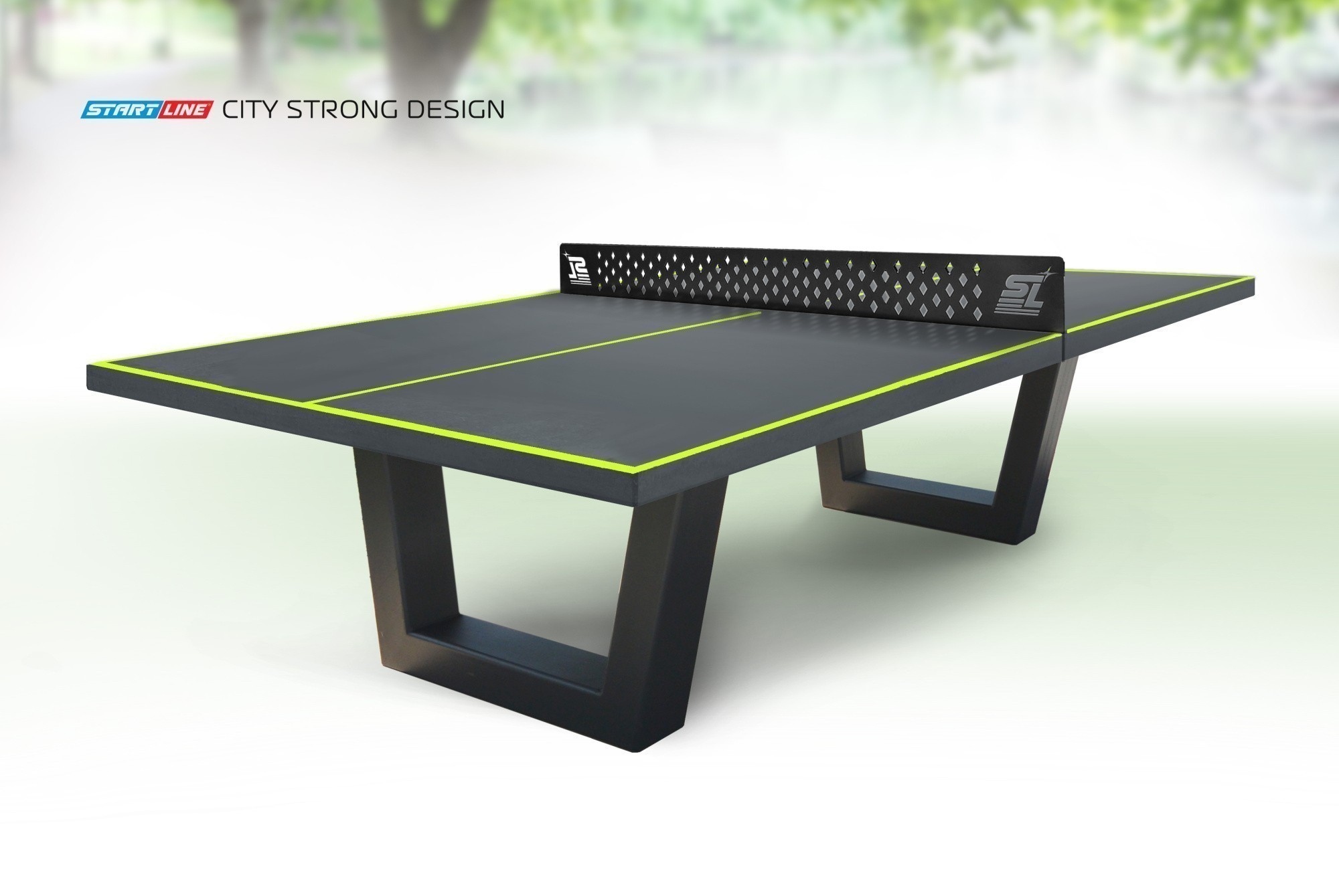 Стол теннисный City Strong DESIGN Всепогодный