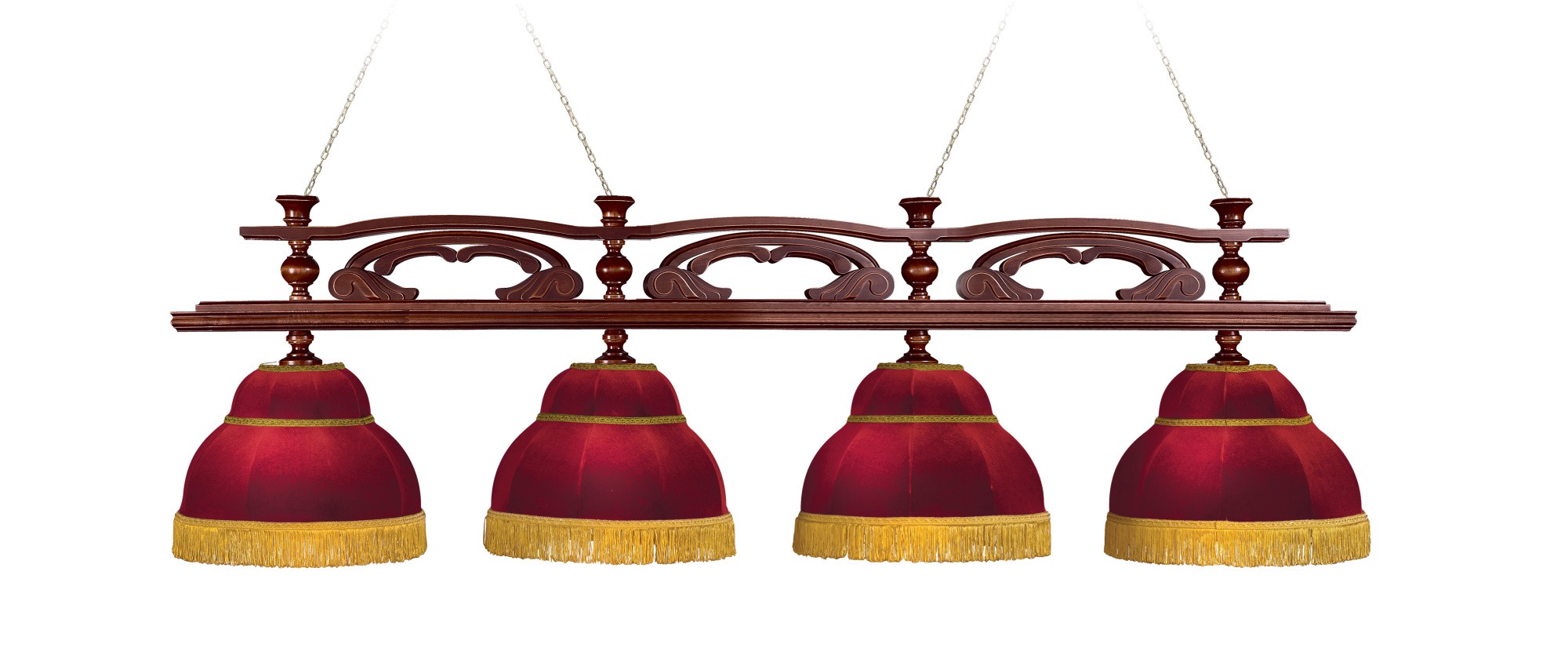 Лампа "Венеция" 4пл. ясень