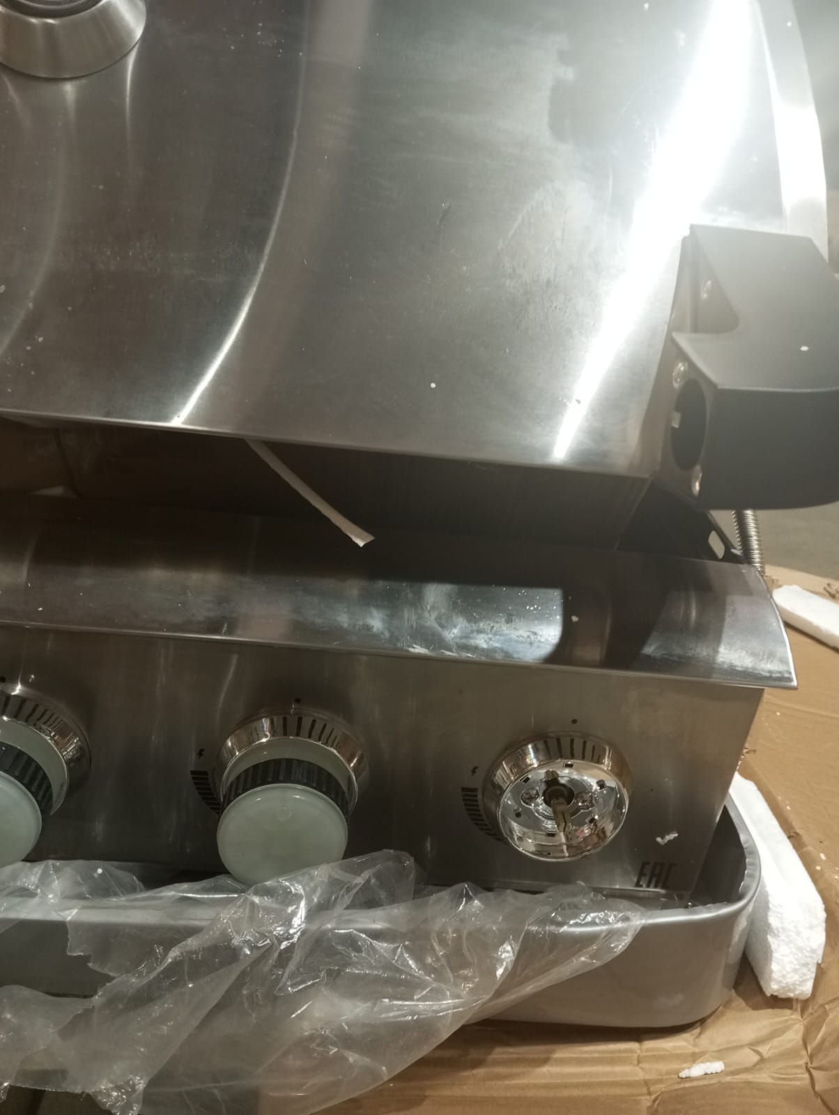 Газовый гриль 5+2 горелки УЦЕНКА №101