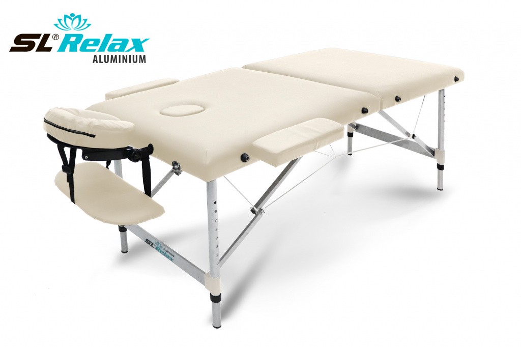 Массажный стол Aluminium (beige) Бежевый УЦЕНКА №182