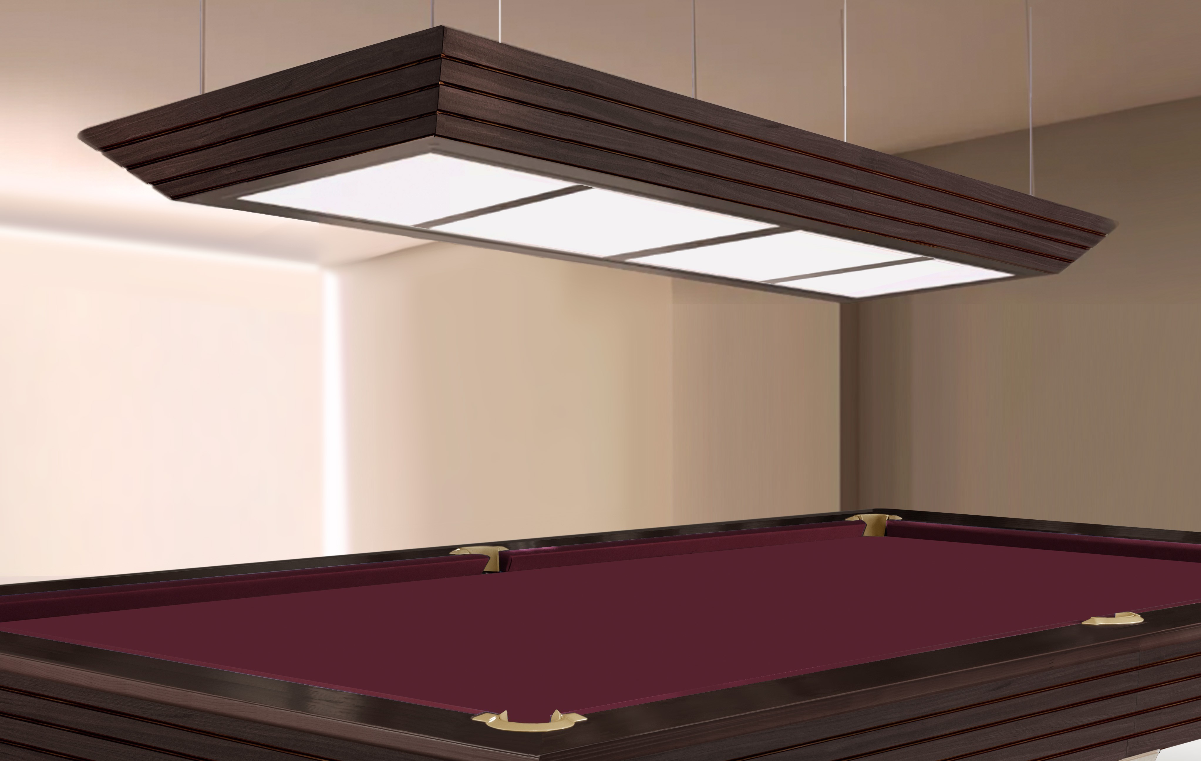 Лампа"Epatage" 4 секции ясень, МДФ, шпон