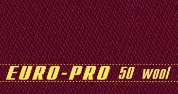 Сукно "Euro Pro 50" ш1.98м Burgundy