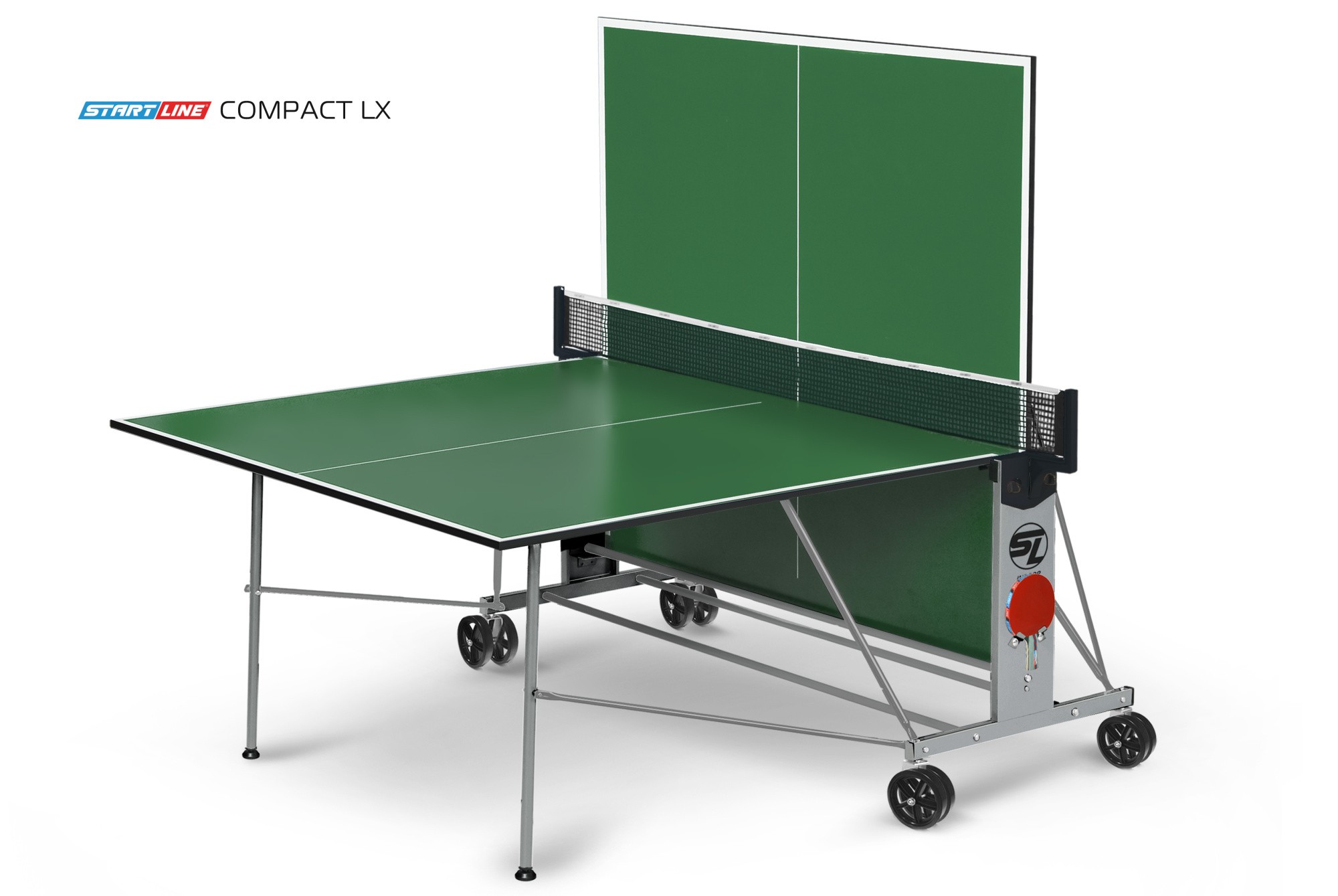 Стол теннисный Compact LX Зелёный NEW