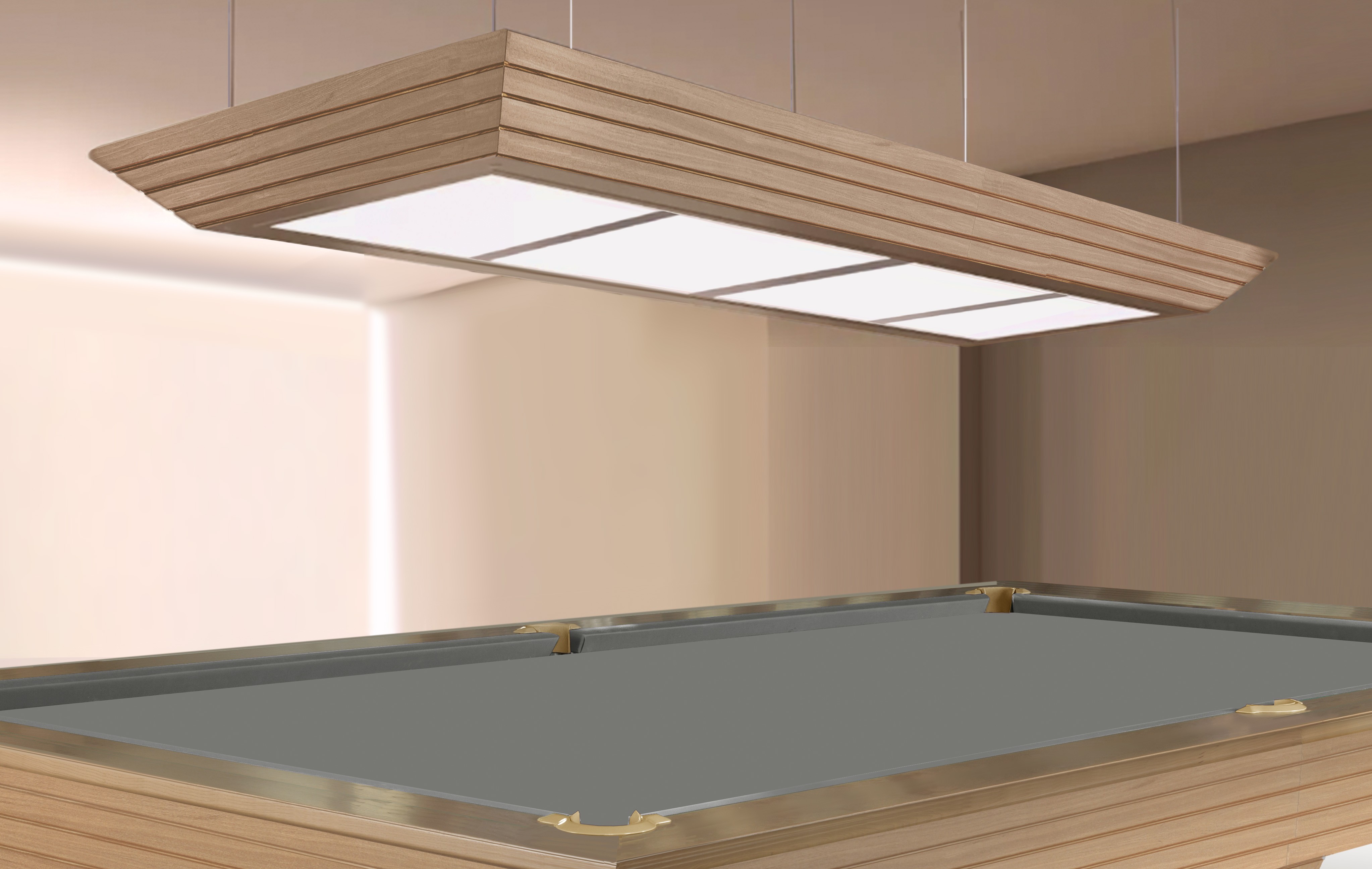 Лампа"Epatage" 4 секции ясень, МДФ, шпон