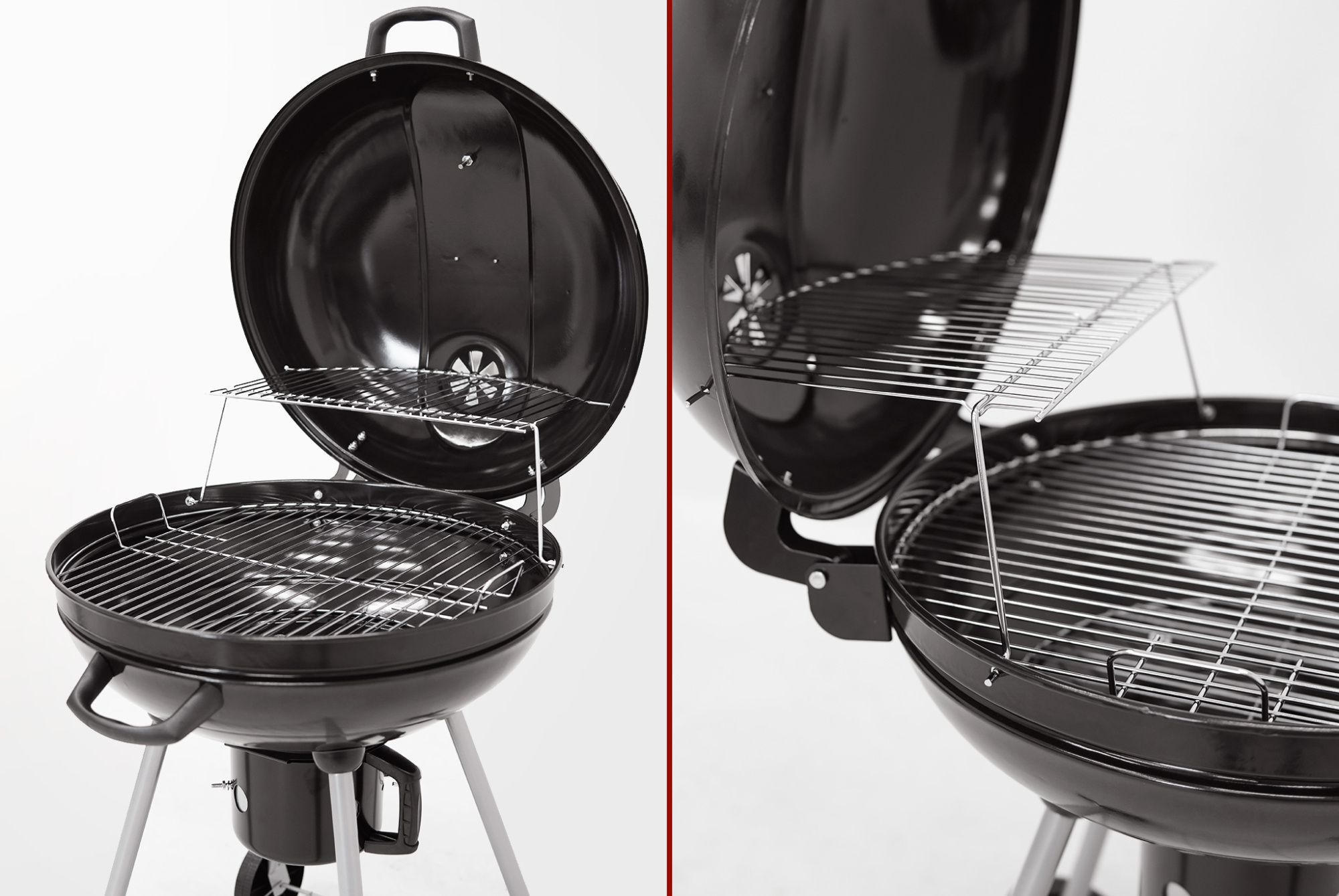 Круглый угольный гриль 22 дюйма (57 см) BISON