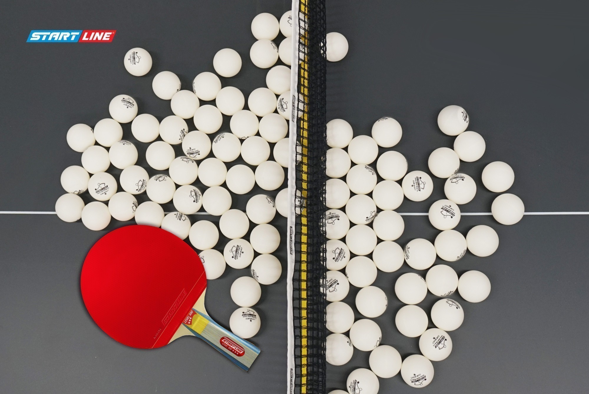 Мячи Start line Club Select 1* New (3 шт, бел.)