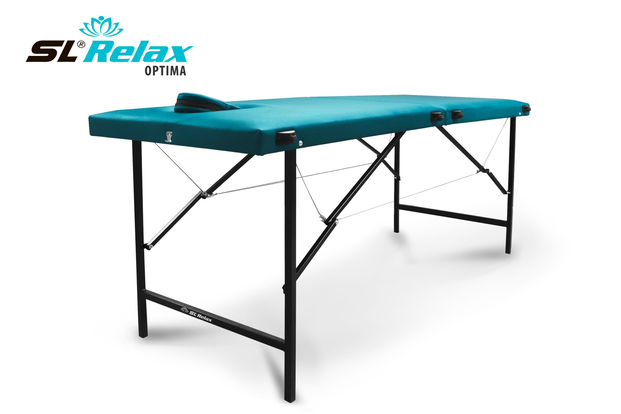 Массажный стол Relax optima бирюзовая кожа