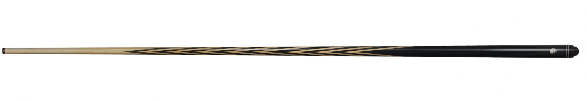 11-1-ПУЛ Кий "Классик 12 запилов" 1 РС,черный граб/граб(РК)