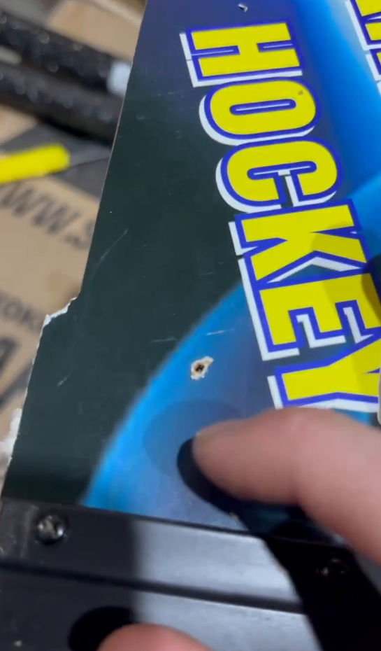 Настольный аэрохоккей ICE BEAT УЦЕНКА №133