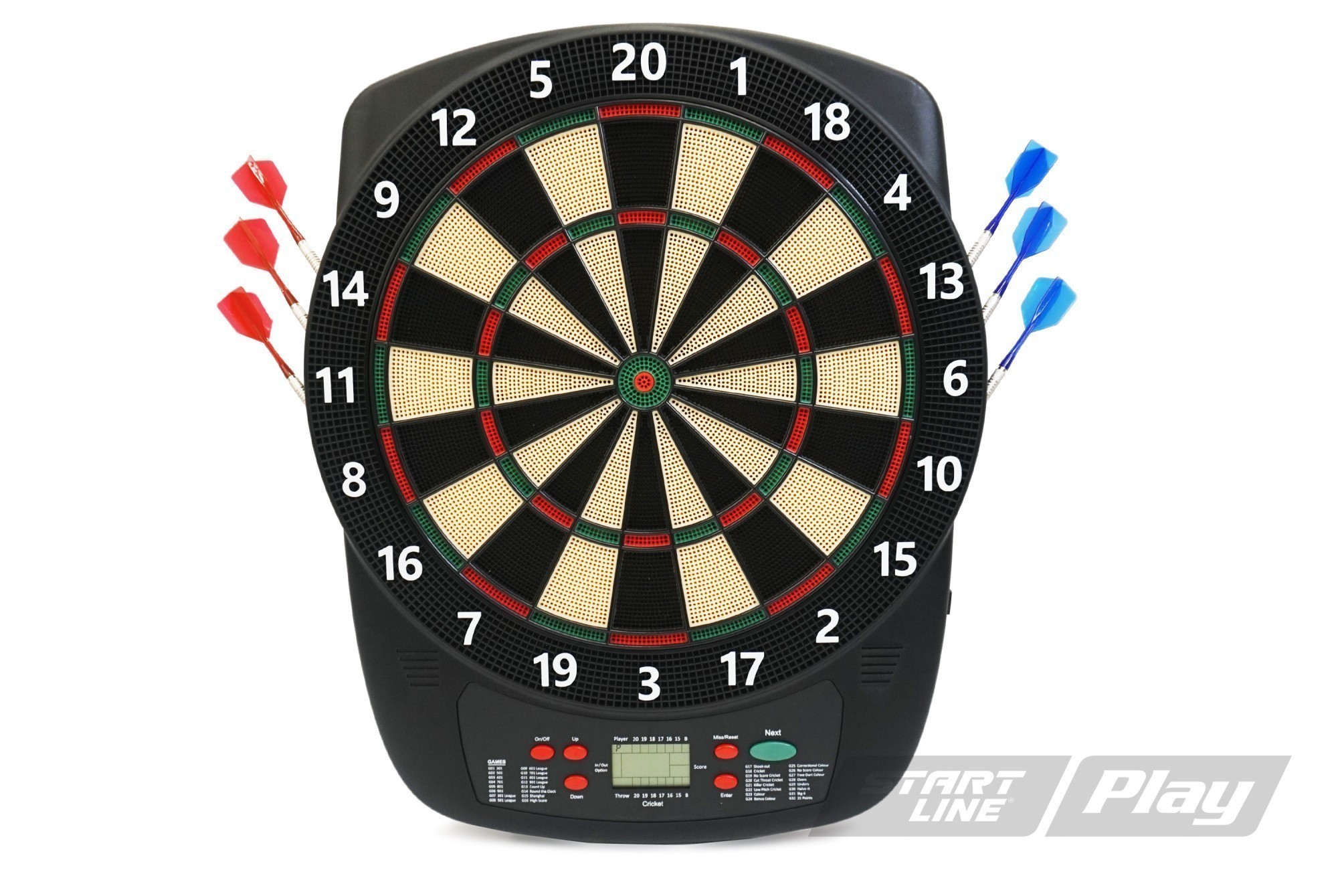 Комплект для игры в электронный дартс Start Line Play Electronic Dartboard УЦЕНКА №123