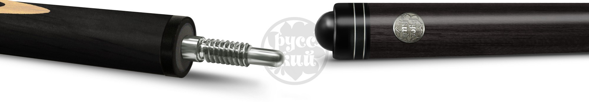 10-1-Р Кий "Классик 13-запильный" 2 РС, черн.граб/граб(РК)