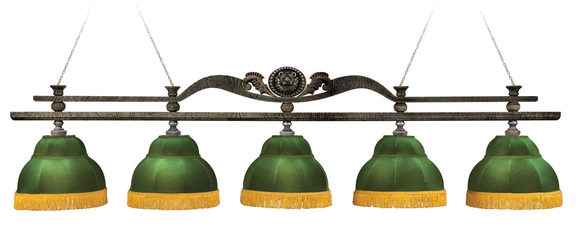 Лампа "Лео II" 5пл. клен