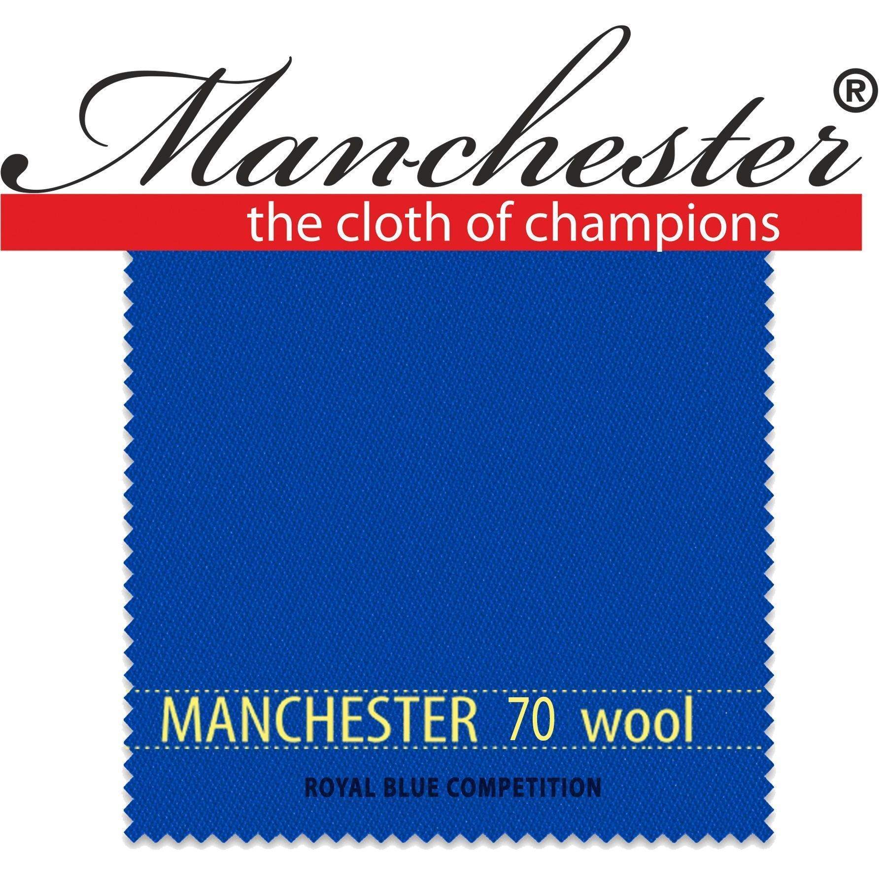 Сукно "Manchester 70 Royal blue competition ш2.0м