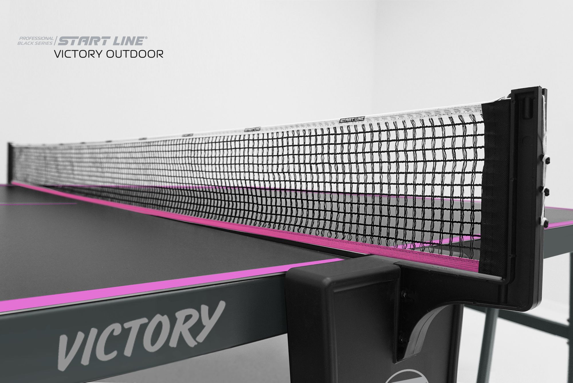 Стол теннисный VICTORY 6 Всепогодный Black