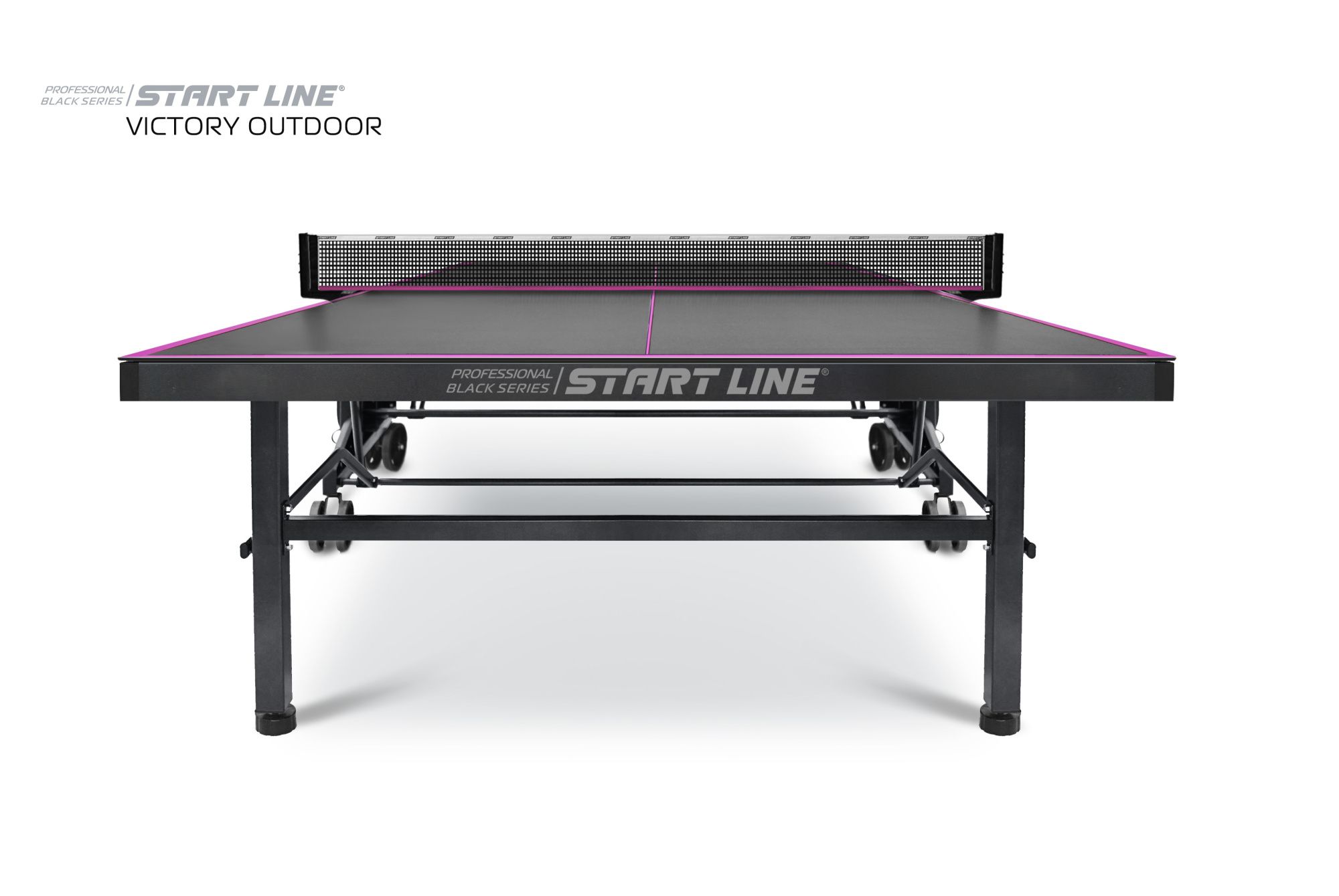 Стол теннисный VICTORY 6 Всепогодный Black