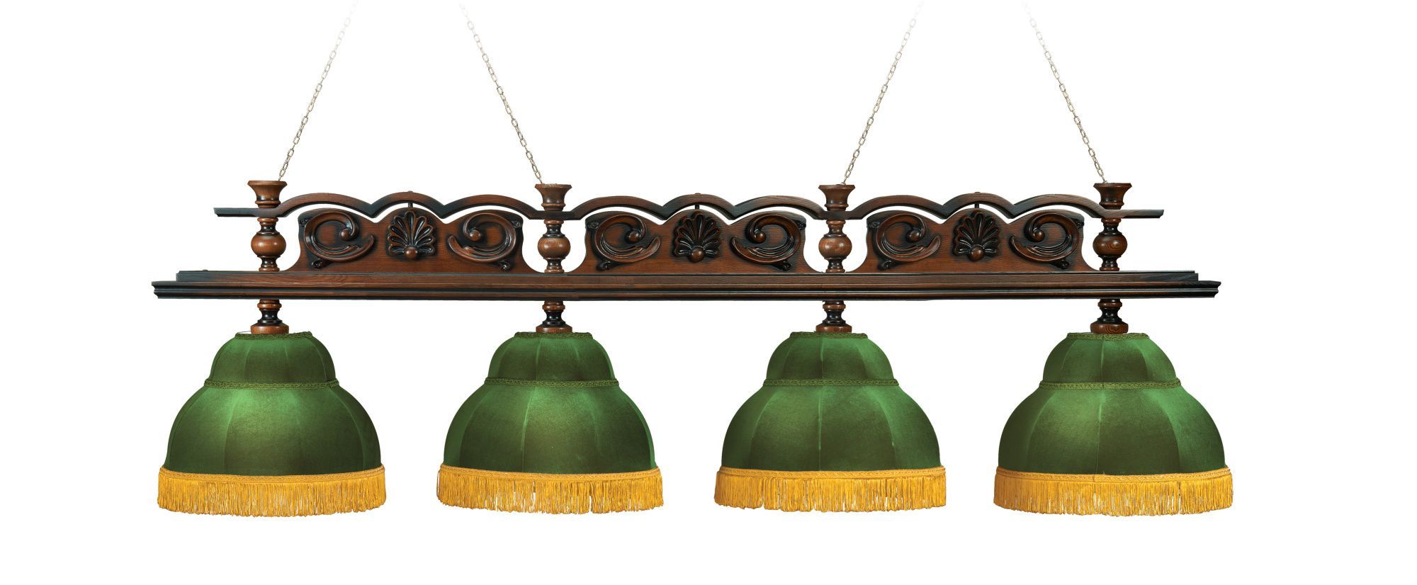 Лампа "Ренессанс" 4пл. ясень