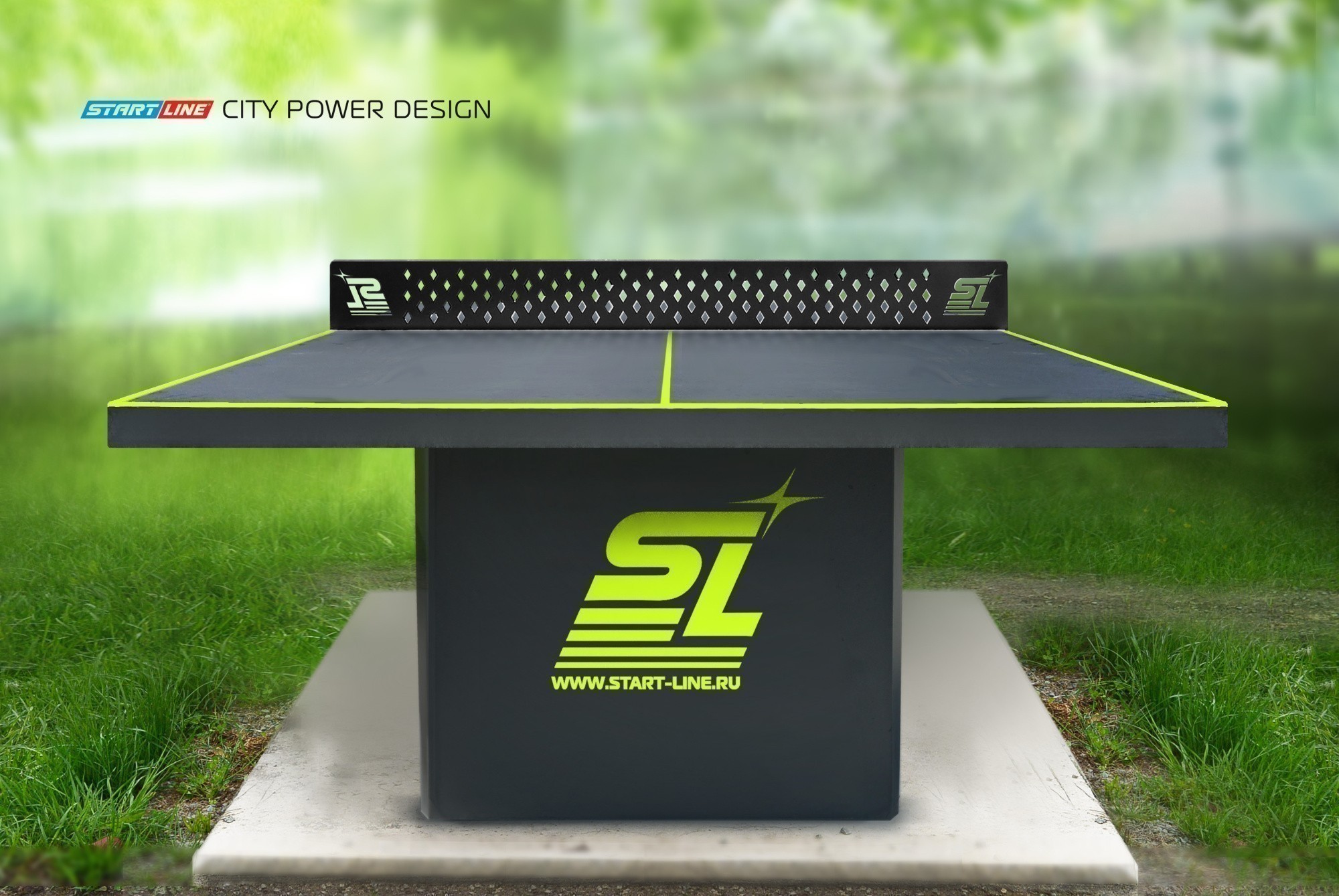 Стол теннисный City Power DESIGN Всепогодный