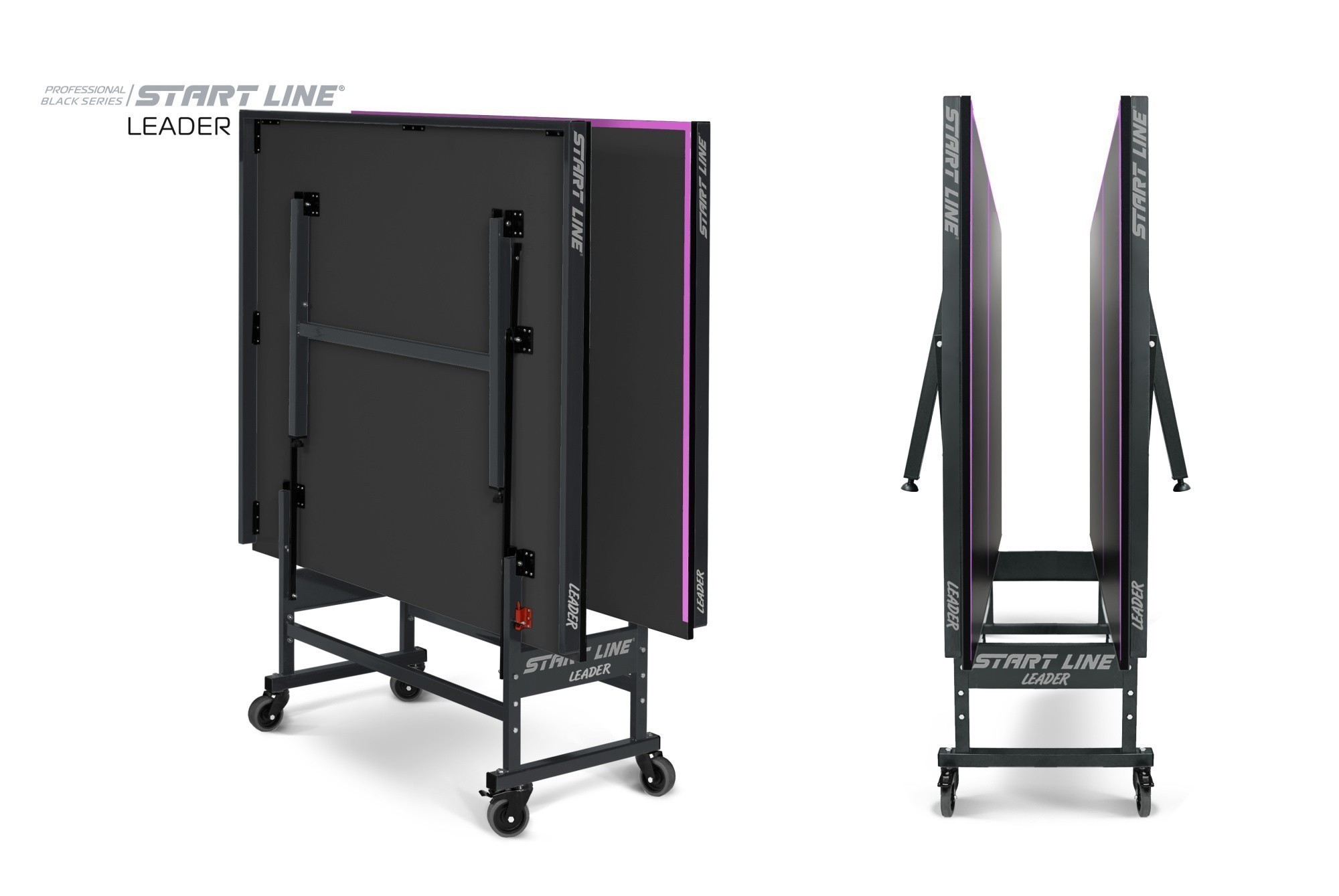 Стол теннисный Leader Black