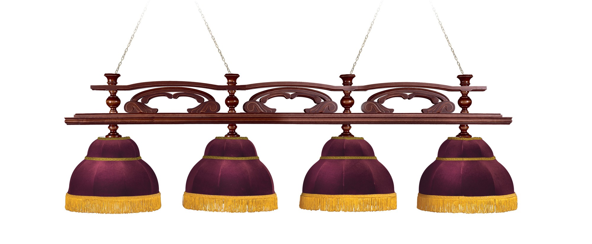 Лампа "Венеция" 4пл. ясень