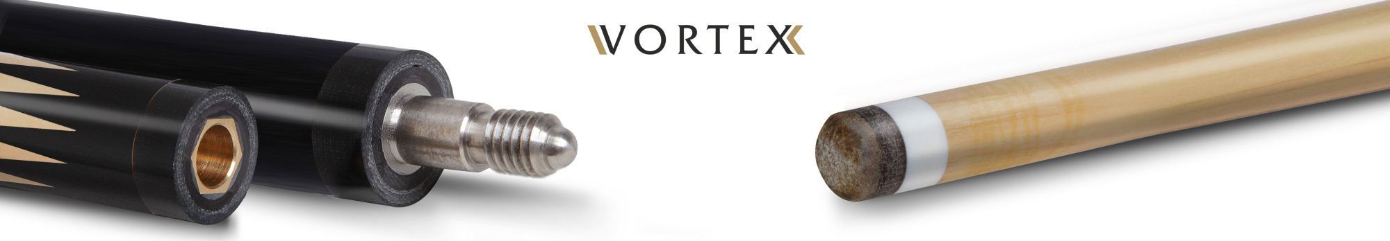 Кий Паук черный граб,красный, 2РС Vortex