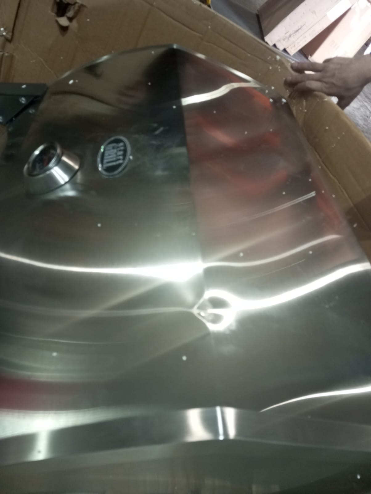 Газовый гриль 5+2 горелки УЦЕНКА №101