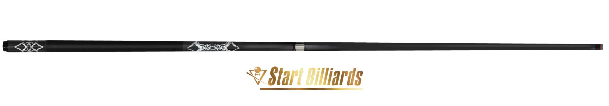 Кий Startbilliards Пул Карбон серый 2РС 145 см.