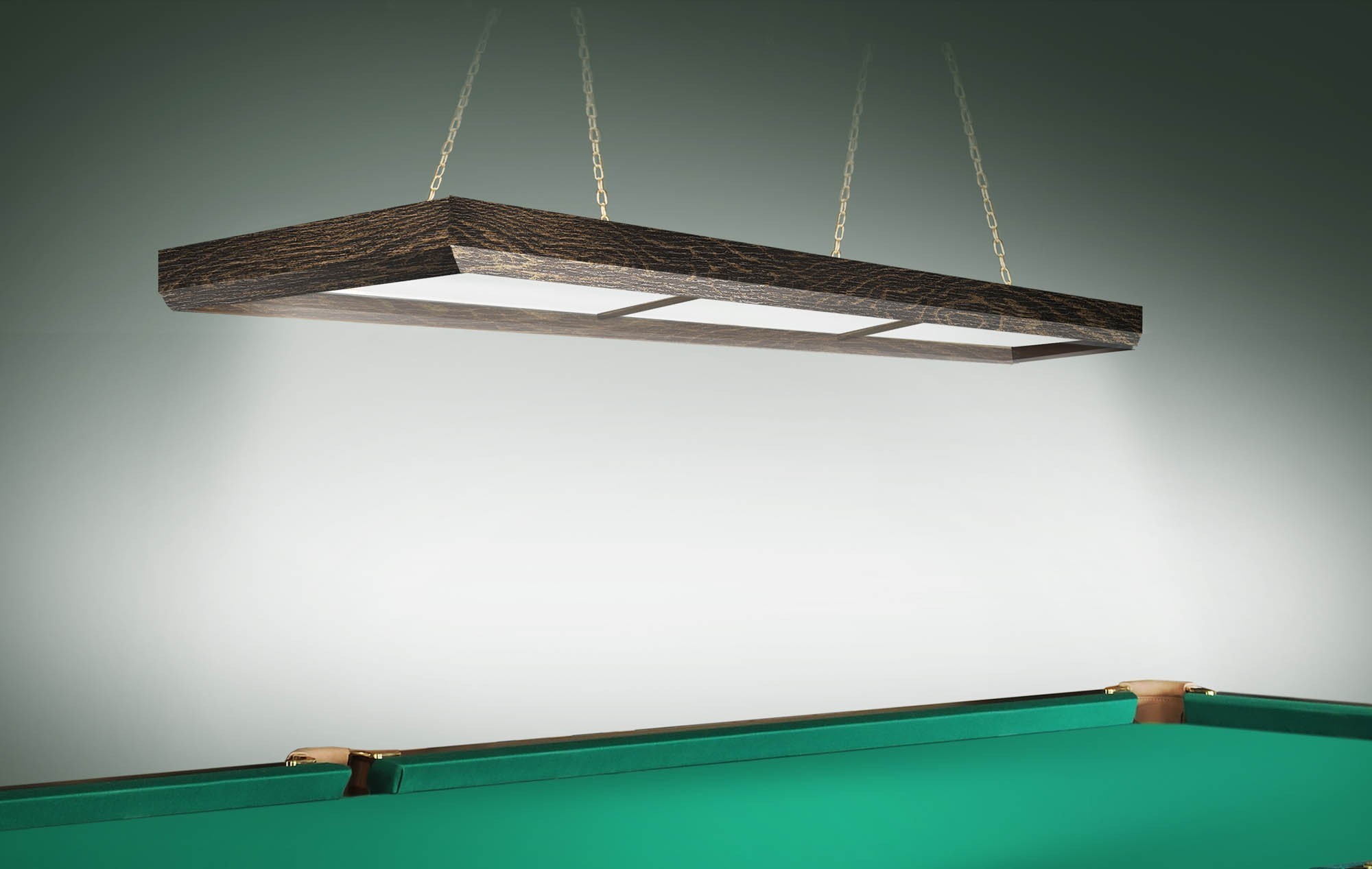 Лампа "Evolution High-tech" 3 секции ПВХ сосна