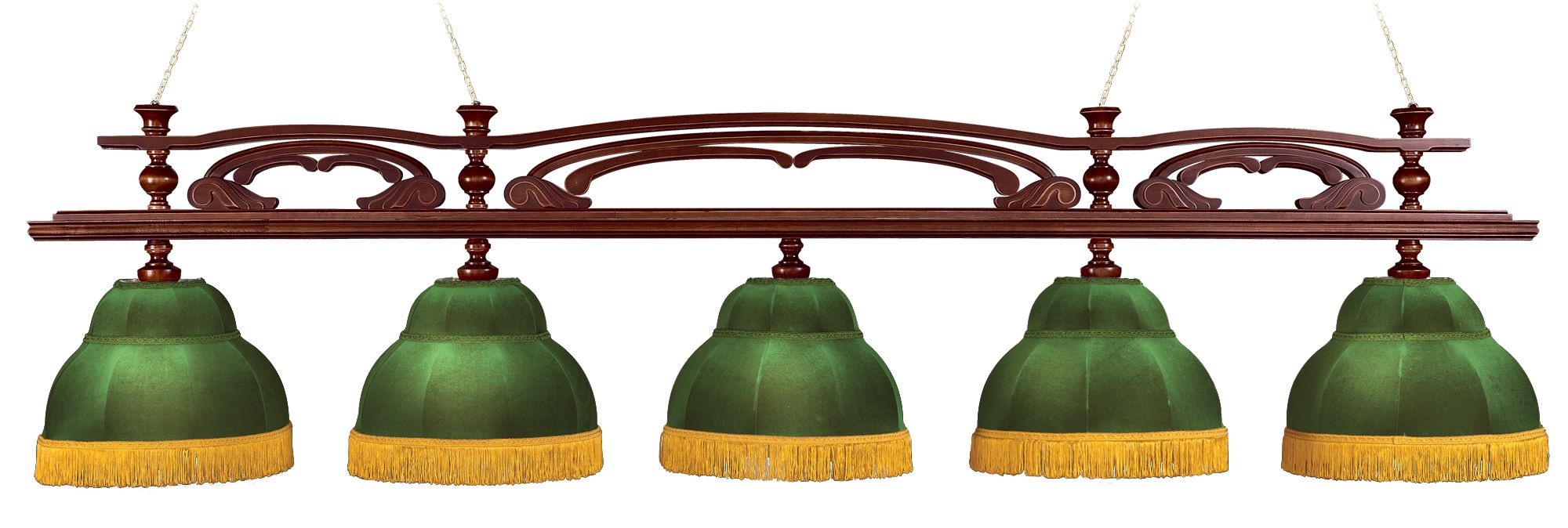 Лампа "Венеция" 5пл. ясень