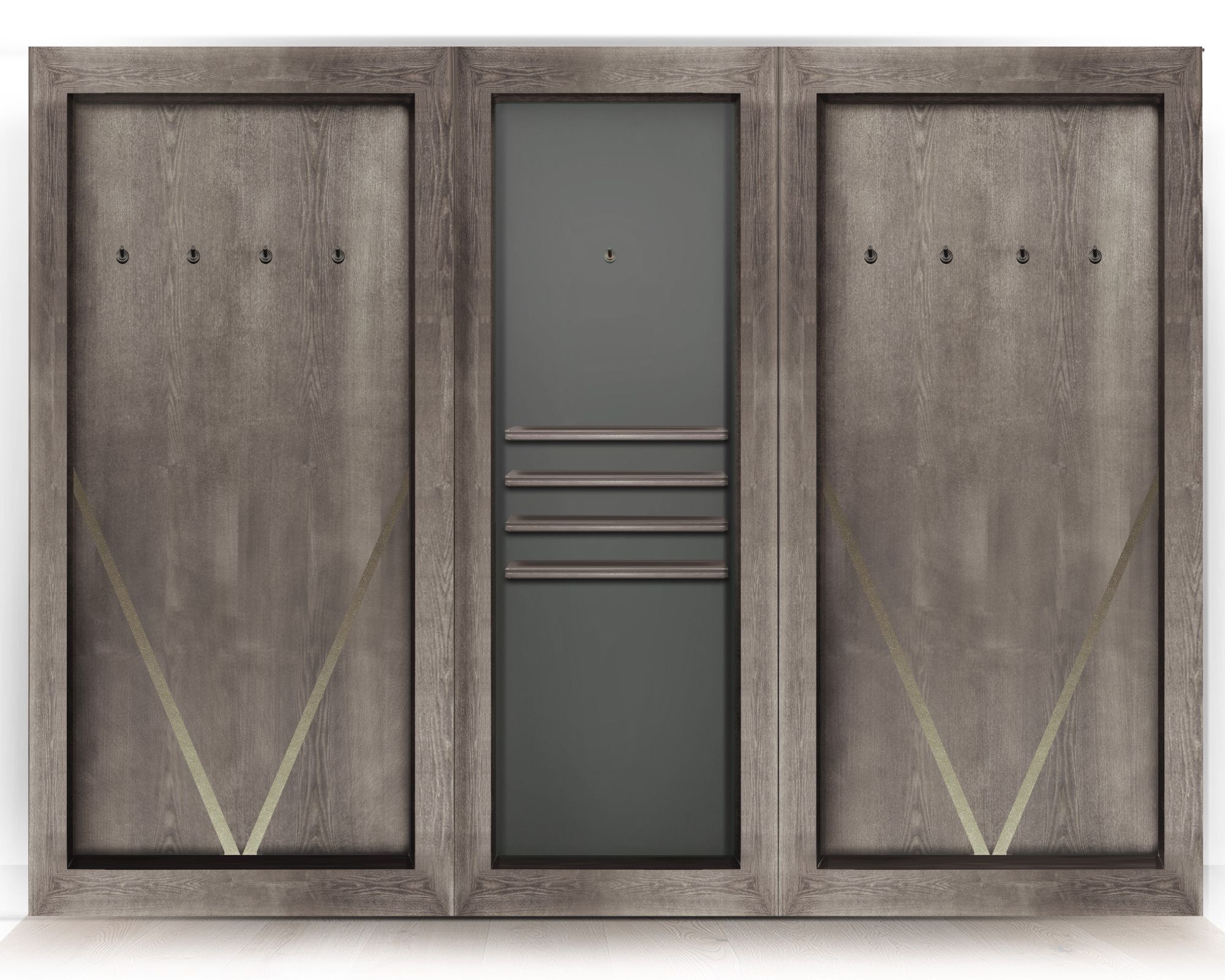 Киевница современная ясень мдф/шпон на 8 киев