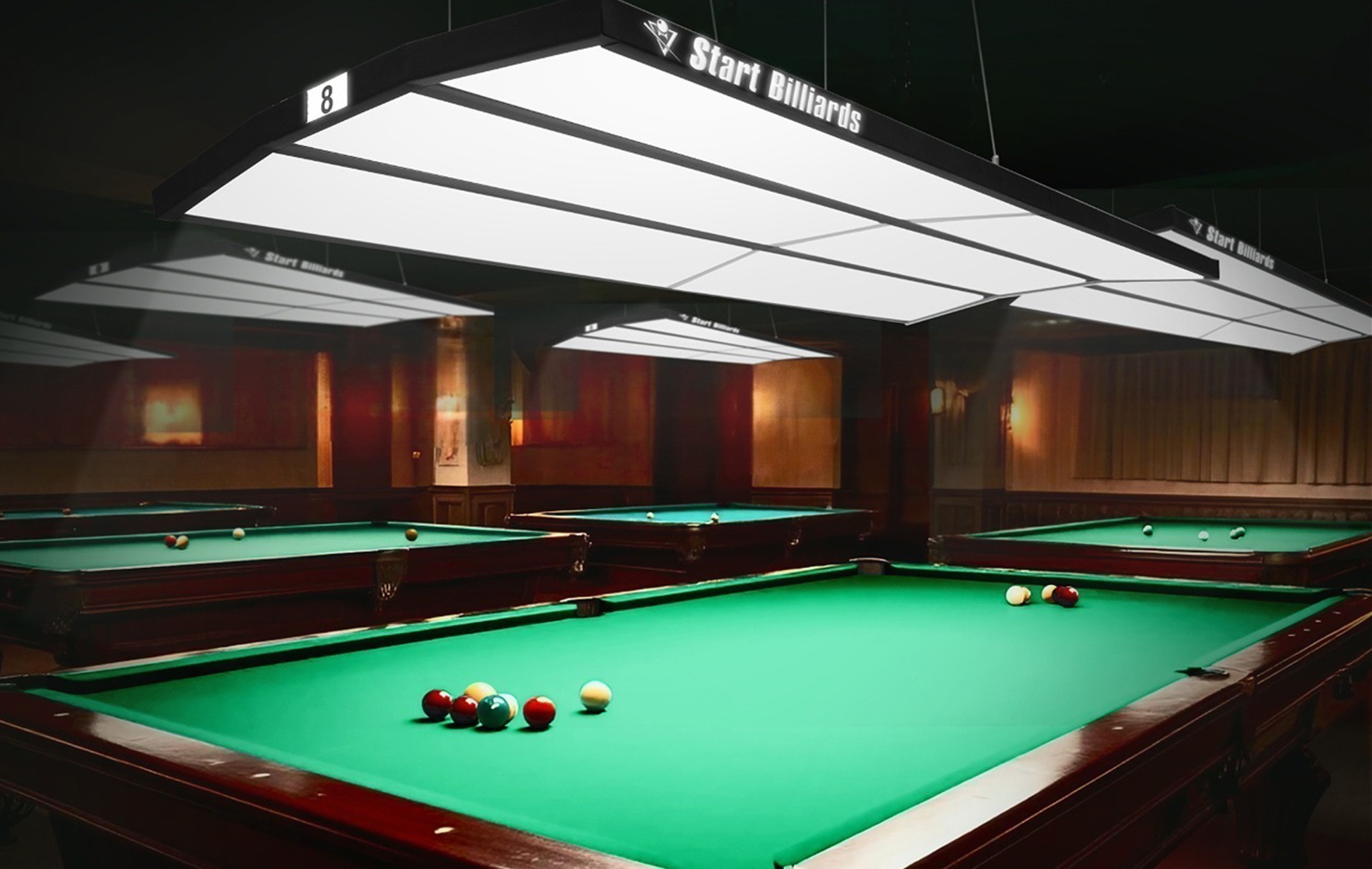 Лампа "STARTBILLIARDS" Pro select