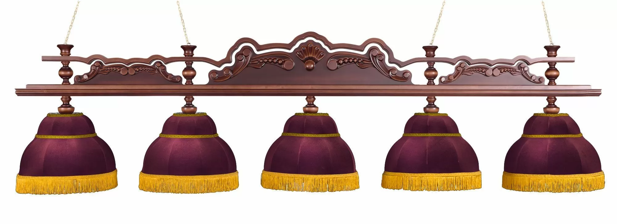 Лампа "Император" 5пл. клен